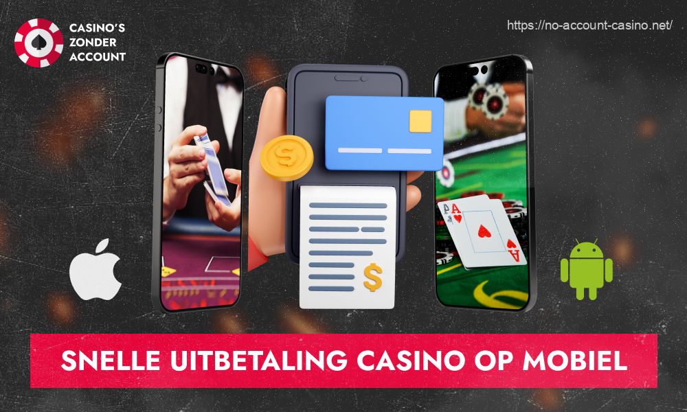 Spelers kunnen genieten van snelle en efficiënte uitbetalingen rechtstreeks vanaf hun mobiele apparaten iOS of Android dankzij een mobiele app voor snelle uitbetalingen online casino