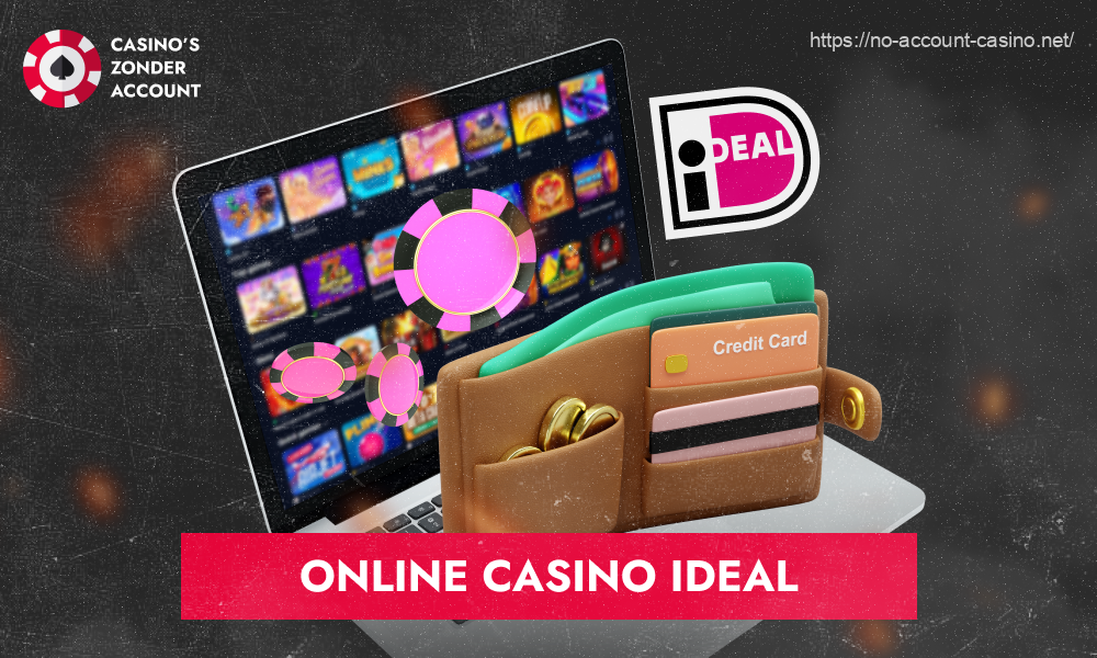 Online Casino iDEAL is een site waar spelers geld kunnen storten en winsten kunnen opnemen via hun bankrekening