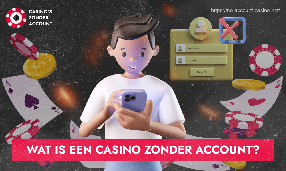 Een online casino zonder account is een nieuw type goksite waarmee gokkers kunnen beginnen te spelen zonder registratie